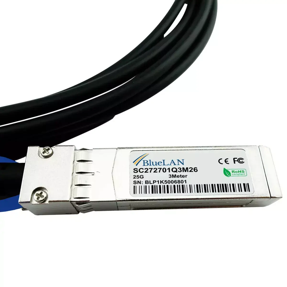 InfiniBand/optiskā šķiedra kabelis BlueOptics ET7302-DAC-50CM-BL Photo 2