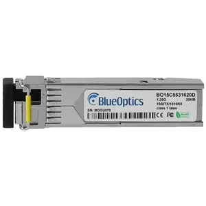 SFP pārveidotāja modulis BlueOptics SFP-BXD53-20KM-AR-BO 1250 Mbit/s