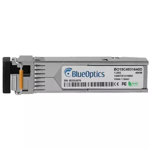 BlueOptics SFP-BXD43-40KM-PA-BO network transceiver module Fiber optic 1250 Mbit/s