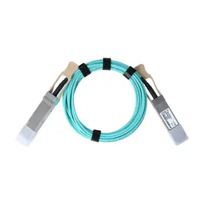 BlueOptics QSFP-100G-AOC-15M-BO InfiniBand fibre optic cable 15m Male/Male