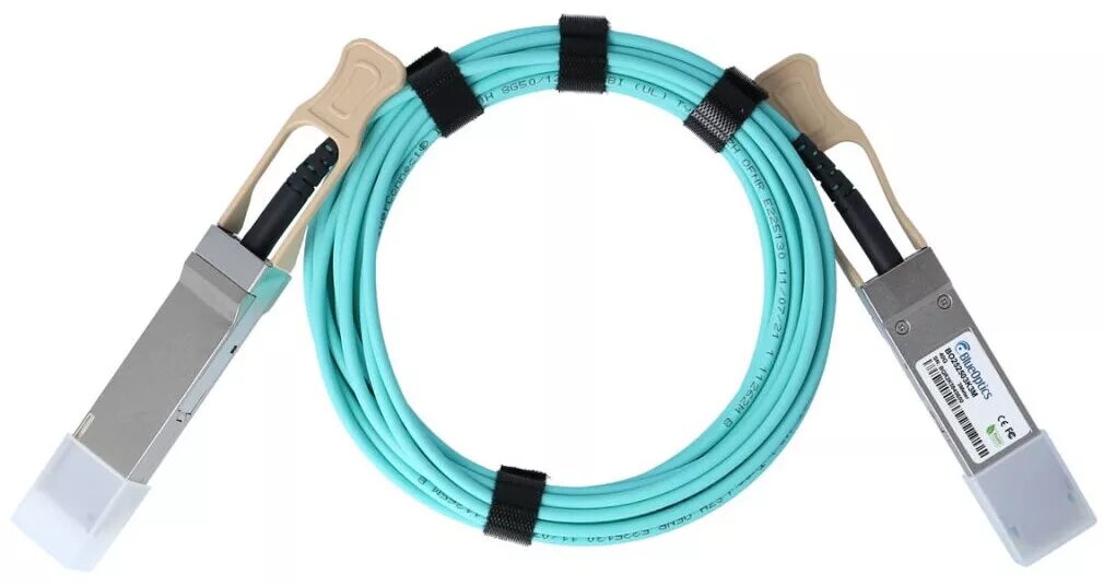 BlueOptics QSFP-40G-5M-RC-BO InfiniBand šķiedru optikas kabelis