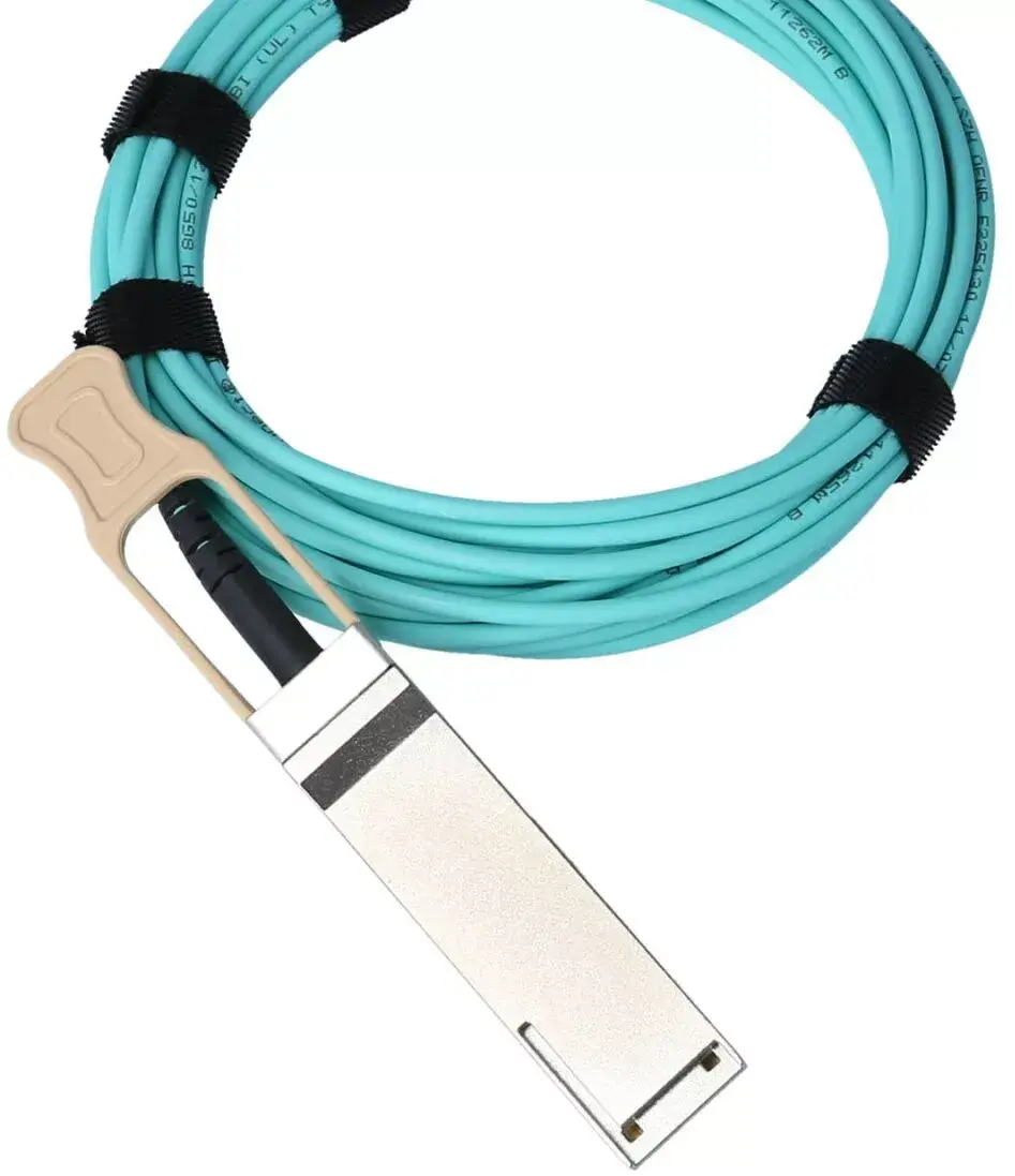 InfiniBand fibre optic cable BlueOptics QSFP-40G-AOC-50M-BO Photo 2