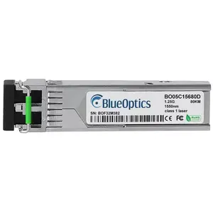 Модуль оптического трансивера BlueOptics SFP-1G-ZX-ZH-BO 1250 Mbit/s