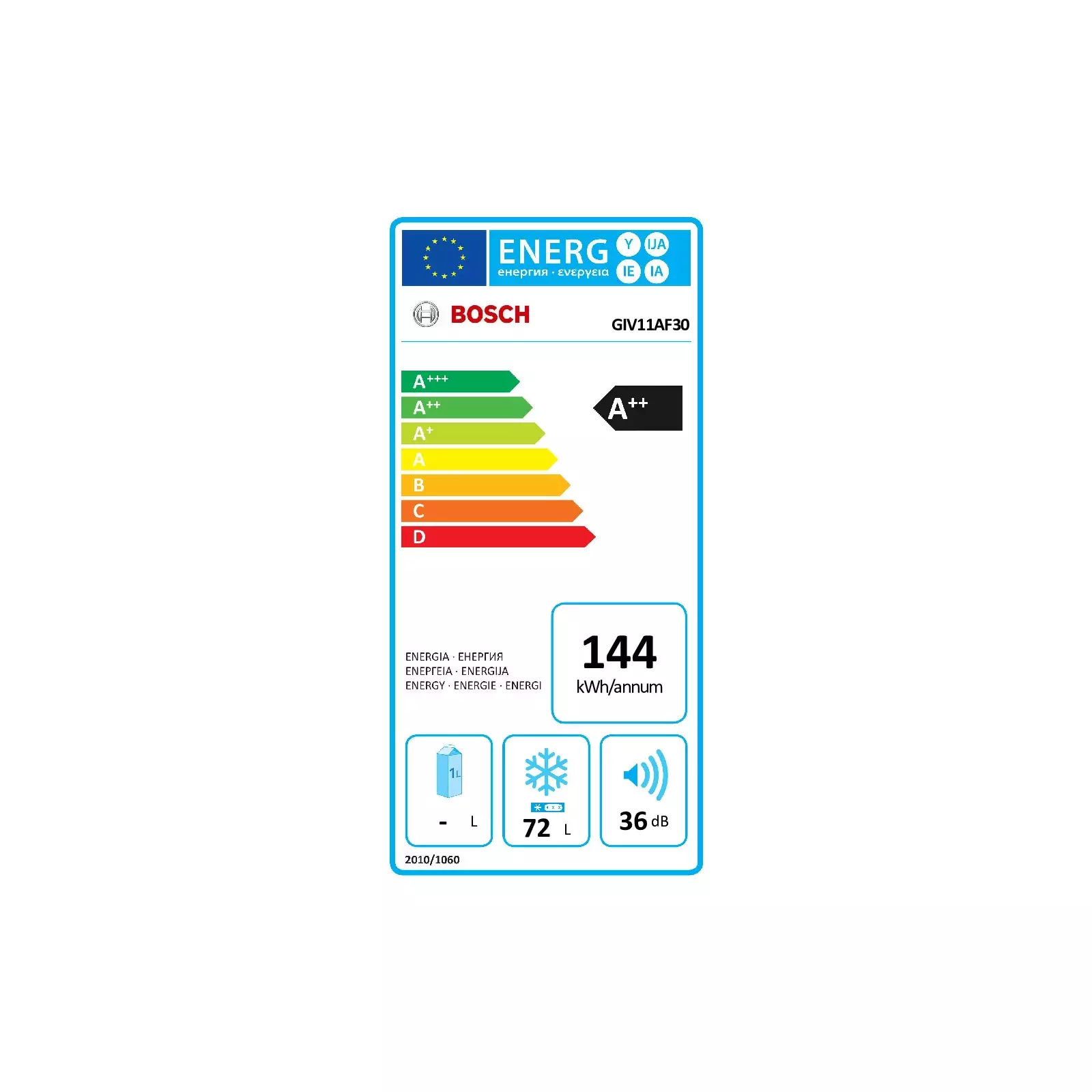 Bosch GIV11AF30 Photo 2