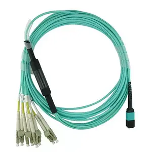 Волоконный кабель BlueOptics MTP-4LC-M10M 10 м OM3 MTP → 4×LC полнодуплекс