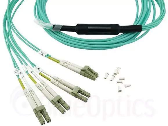 BlueOptics оптический кабель MTP-4LC-M10M 10 м Photo 3