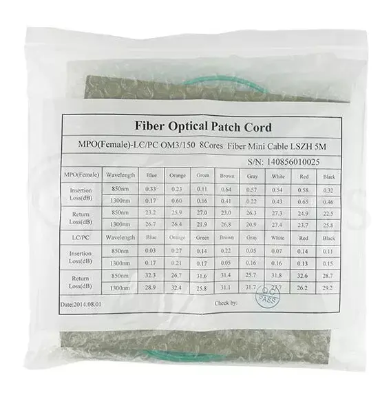 BlueOptics оптический кабель MTP-4LC-M10M 10 м Photo 9