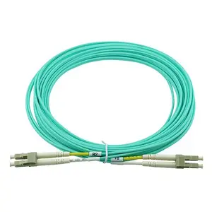 Fibre optic cable BlueOptics BK843A-BO 50m LC OM3 Aqua
