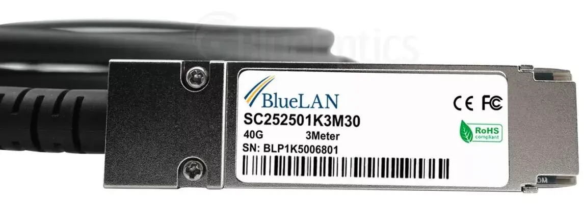 InfiniBand/fibra optikas kabelis BlueOptics Q+DA0001-BL Photo 3