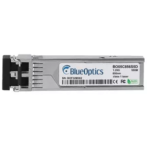 Fiber optic SFP transceiver BlueOptics JL745A-BO 550m Aluminium