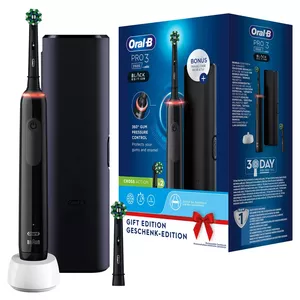 Rotating toothbrush Oral-B Pro 3 3500 Black