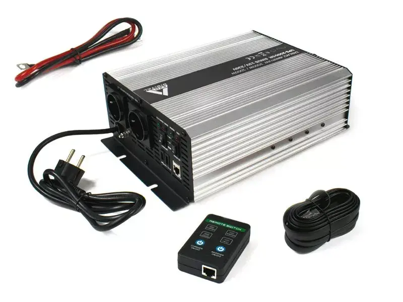 AZO Digital UPS-2000SR Sinus nepārtrauktās barošanas avots Photo 2