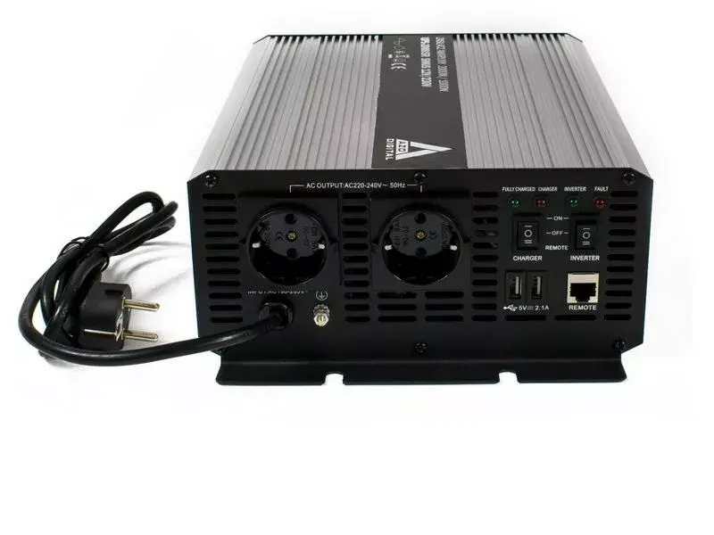 AZO Digital UPS-2000SR Sinus nepārtrauktās barošanas avots Photo 4