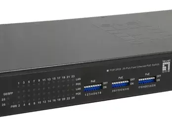 Неуправляемый коммутатор LevelOne FGP-2602W380 Photo 6