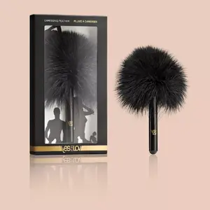 Стимулятор YESforLOV Caressing Feather, черный