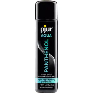 Water-based lubricant pjur Aqua Panthenol 100 ml — soothing panthenol formula, vaginal use
