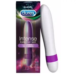 Вибратор Durex Intense Pure Fantasy — питание AA, длина 160 мм, фиолетово‑белый