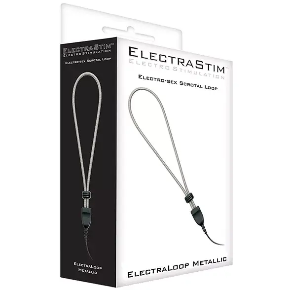 Adjustable ring ElectraStim Adjustable Metallic Scrotal Loop Photo 3