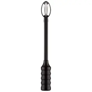 Массажер простаты ElectraStim Depth Charge Flexible Electro Probe Черный Металл Силикон