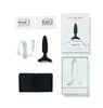 Lovense Hush 2 Butt Plug - Black Silicone Photo 4