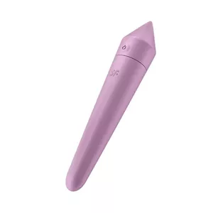 Вибратор Satisfyer Ultra Power Bullet 8 — силикон и ABS, длина 140 мм, вес 45 г, фиолетовый