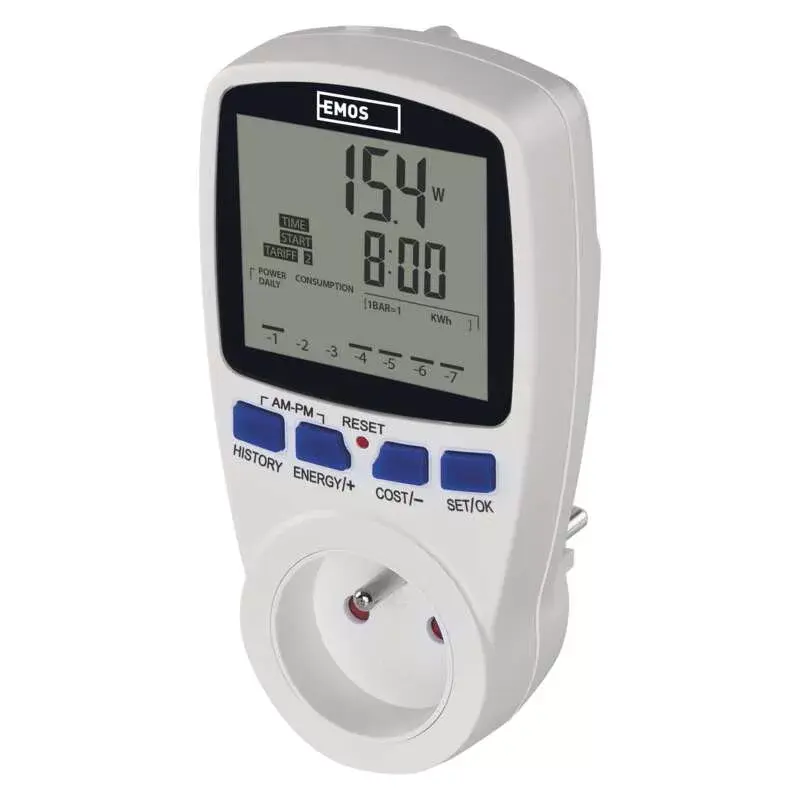 Ваттметр EMOS P5805 с встроенным дисплеем Photo 4