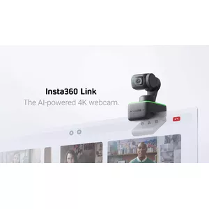 Insta360 Link 4k webcam 1080 MP 3840 x 2160 pixels USB Black, Green