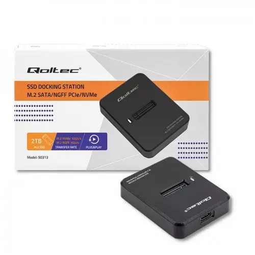 QOLTEC 50313 корпус для SSD M.2 USB Type-C Photo 6