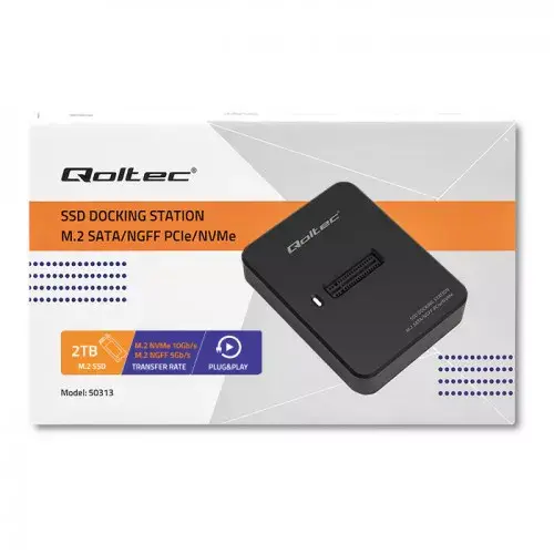 QOLTEC 50313 корпус для SSD M.2 USB Type-C Photo 9