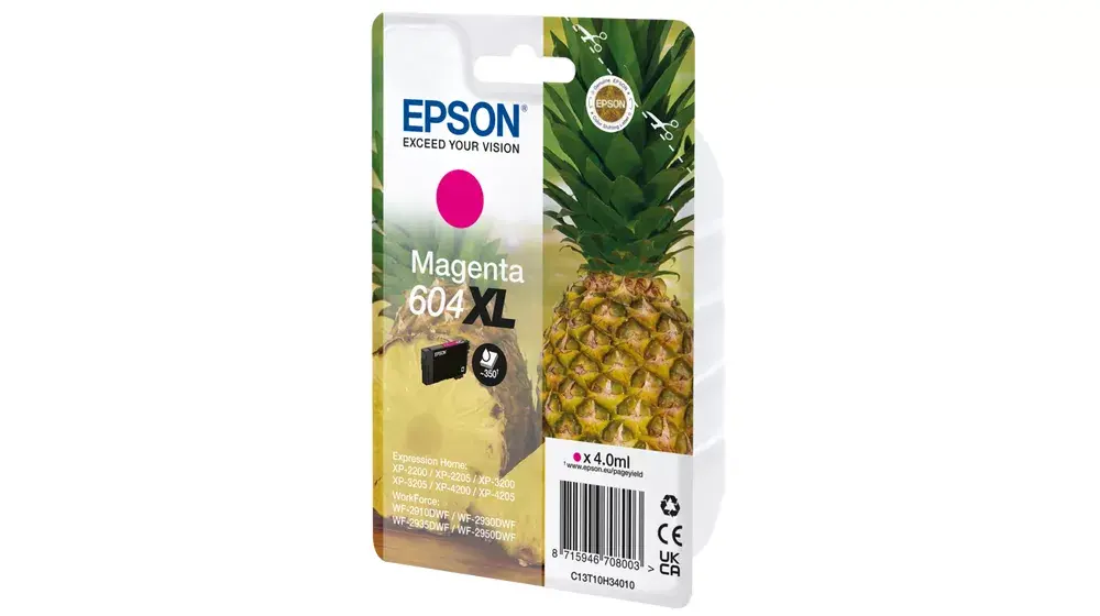 Картридж Epson Ink C13T10H34010 604XL XL Magenta Photo 2