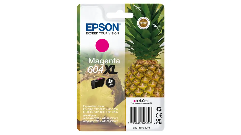Epson 604XL Purpura Oriģinālais Tinti Kasetne