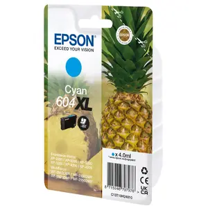 Картридж Epson 604XL Оригинальный Высокий Уровень Циан