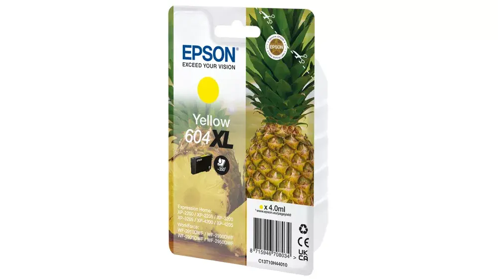 Kārtridžs Epson Ink C13T10H44010 604XL XL Dzeltenais Photo 2