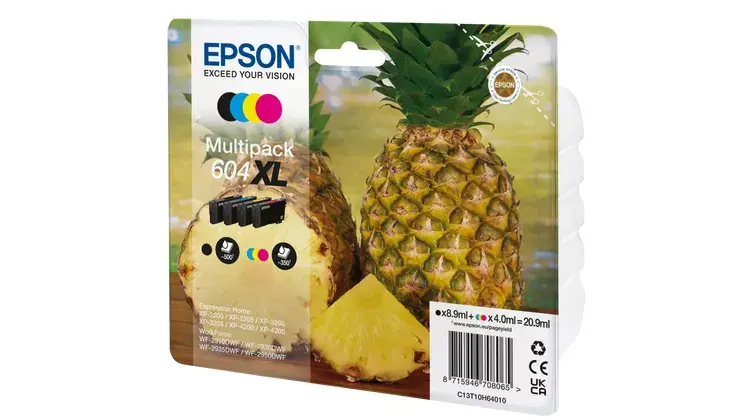 Kārtridžs Epson 604XL Multipack C13T10H64010 Melns Zils Magenta Dzeltens Photo 2