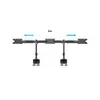 Multibrackets M VESA Desktopmount Triple Desk Clamp Photo 12