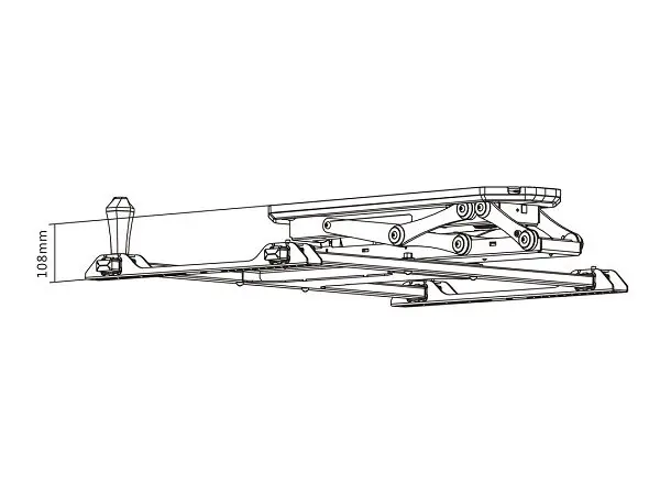 Ceiling mount MULTIBRACKETS M motorized 32"–70" Photo 37