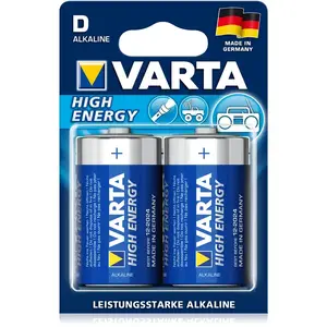 Vienreizējā baterija Varta HIGH ENERGY D Alkaline 136.9 g 61.5 mm