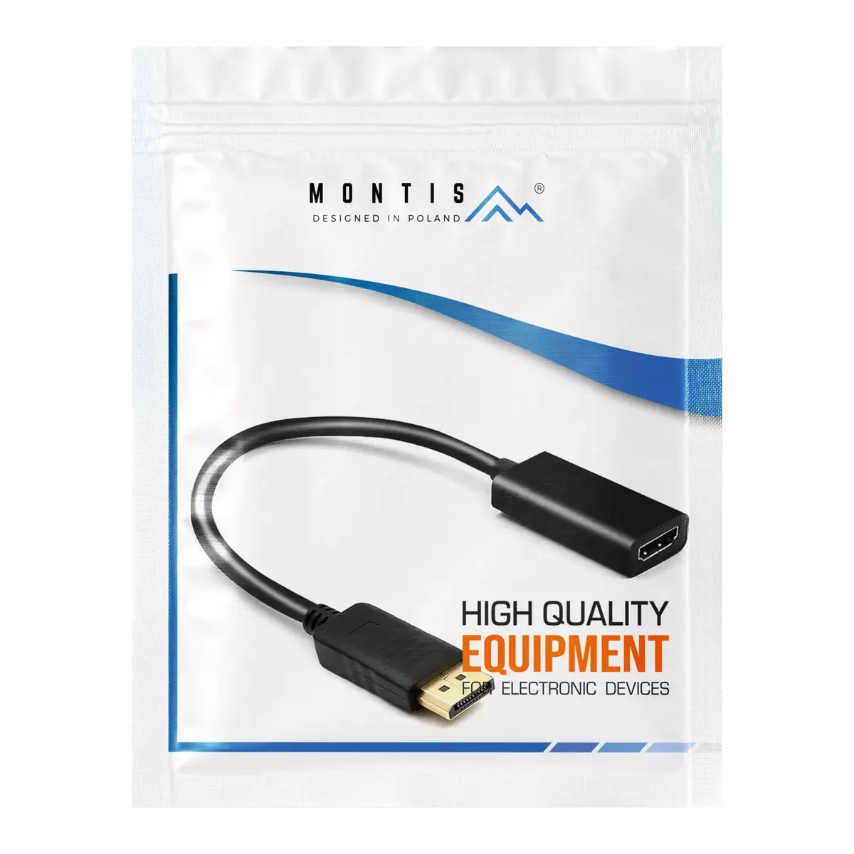 MONTIS MT068 DisplayPort to HDMI adapter cable Photo 3
