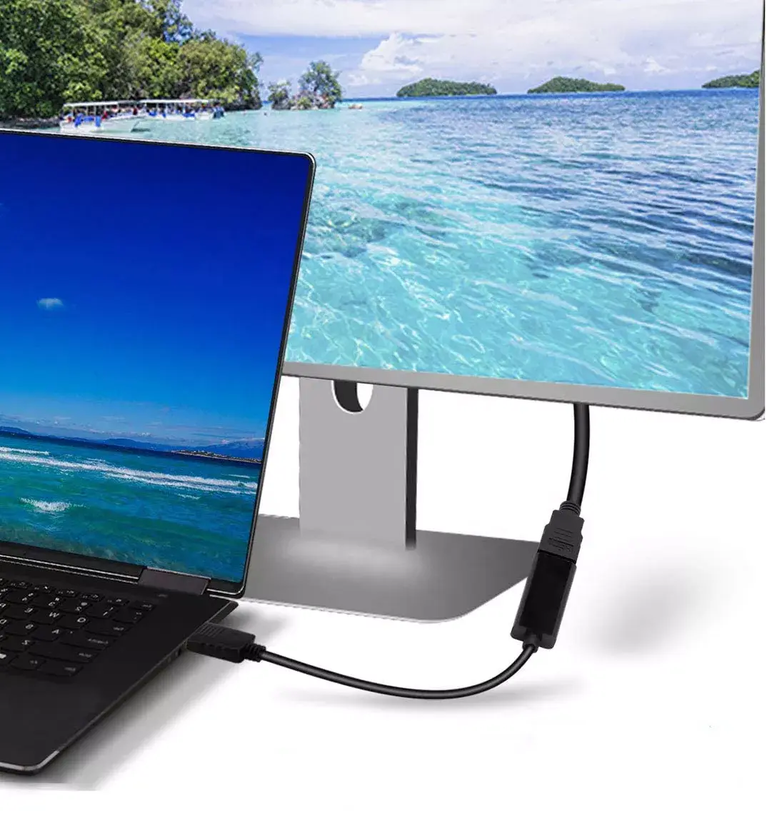MONTIS MT068 DisplayPort to HDMI adapter cable Photo 6