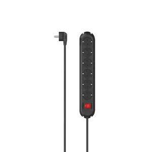 Smart power strip Hama 00223132 6 AC outlets 2 m