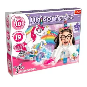 Educational science kit TREFL Science4You Unicorn magic crystals — hands-on chemistry experiment set
