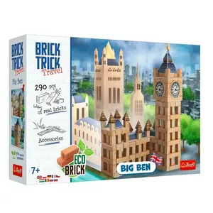 TREFL Brick Trick Podróże Big Ben Anglia — конструктор в виде Биг-Бена, сборная модель