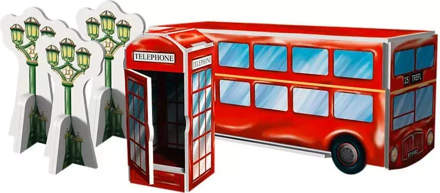 TREFL Brick Trick Podróże Big Ben Anglia modelis Photo 3