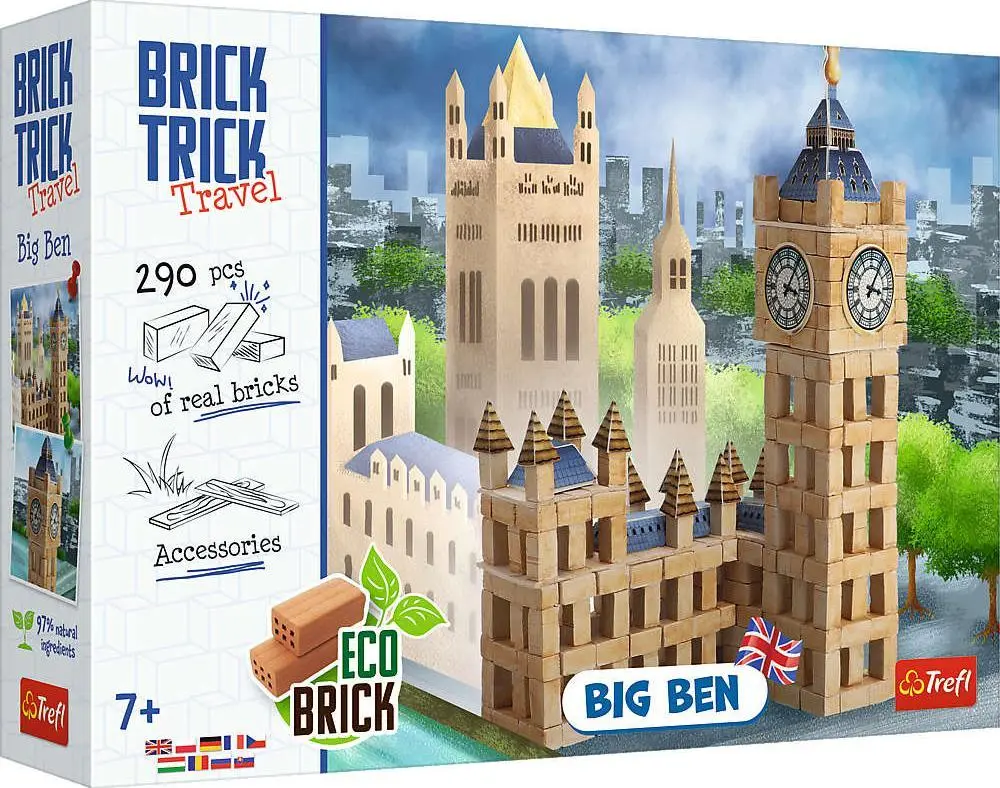 Trefl Brick Trick Travel - Big Ben Конструктор Photo 4