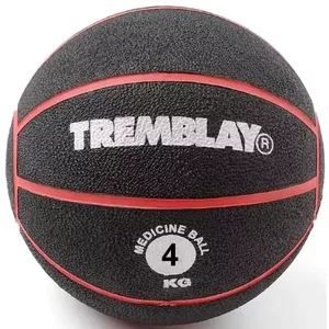 Weight ball TREMBLAY Medicine Ball 4kg D23cm Red for throwing