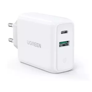 Зарядное устройство Ugreen 60468 Внутреннее AC Быстрая зарядка Универсальное Белое