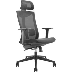 Biroja krēsls ergo office ER-414 Premium Black — regulējams augstums, ergonomisks dizains