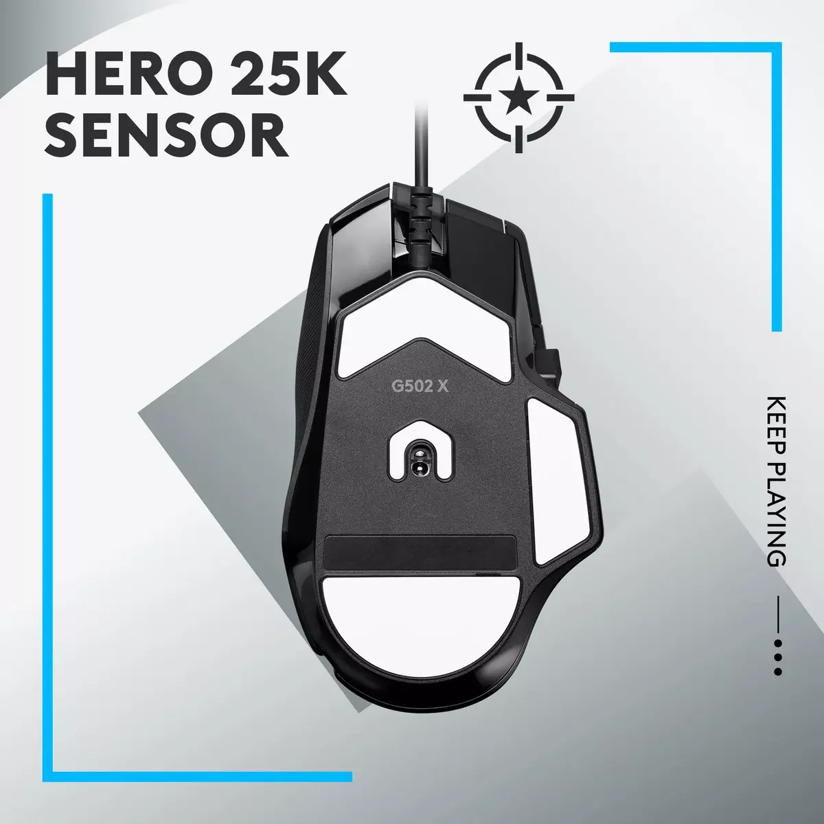 Игровая мышь Logitech G G502 X Photo 4