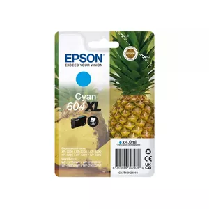 Epson 604XL tintes kārtridžs 1 pcs Oriģināls Augsta (XL) produktivitāte Tirkīzzils