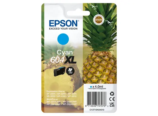 Epson 604XL oriģinālais ciāna tintes kasetne